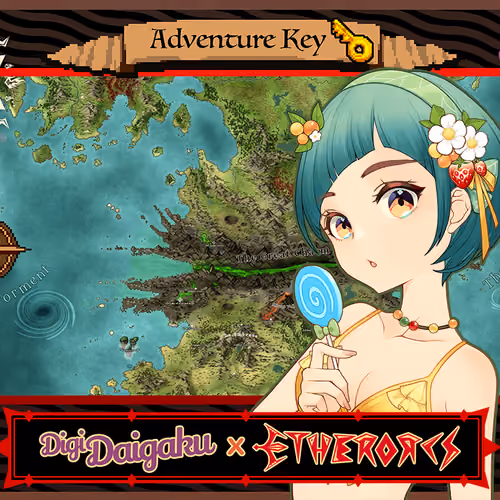 DigiDaigaku #1115 - Niomie | EtherOrcs Adventure Key (DigiDaigaku Genesis)