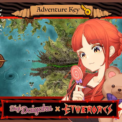 DigiDaigaku #406 - Ember | EtherOrcs Adventure Key (DigiDaigaku Genesis)