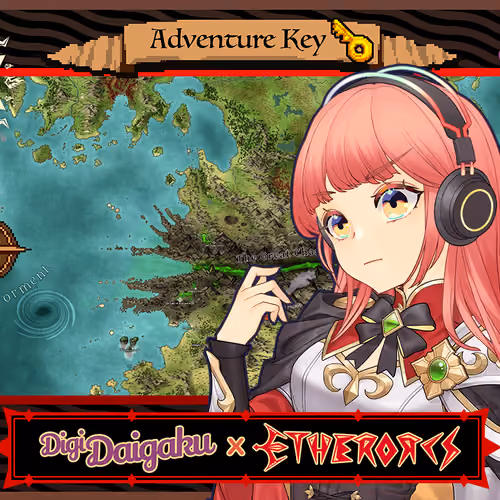 DigiDaigaku #1233 - Deserae | EtherOrcs Adventure Key (DigiDaigaku Genesis)