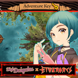 DigiDaigaku #1315 - Callie | EtherOrcs Adventure Key (DigiDaigaku Genesis)