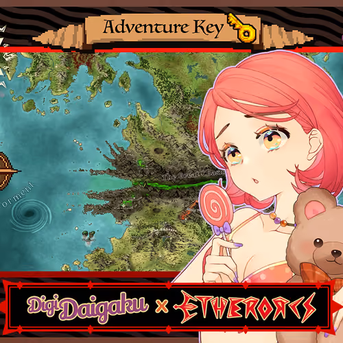 DigiDaigaku #1762 - Lilian | EtherOrcs Adventure Key (DigiDaigaku Genesis)