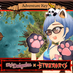 DigiDaigaku #2019 - Fatima | EtherOrcs Adventure Key (DigiDaigaku Genesis)