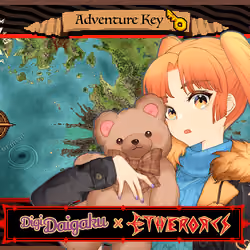 DigiDaigaku #844 - Junhee | EtherOrcs Adventure Key (DigiDaigaku Genesis)
