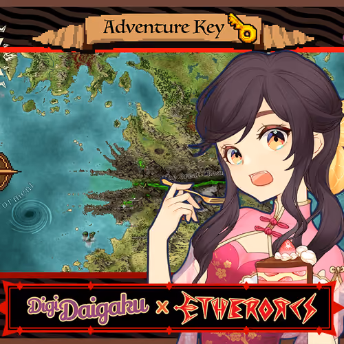 DigiDaigaku #879 - HanLian | EtherOrcs Adventure Key (DigiDaigaku Genesis)