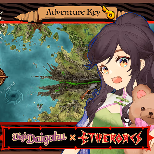 DigiDaigaku #1102 - Adison | EtherOrcs Adventure Key (DigiDaigaku Genesis)