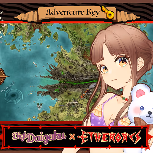DigiDaigaku #1036 - LuLu | EtherOrcs Adventure Key (DigiDaigaku Genesis)