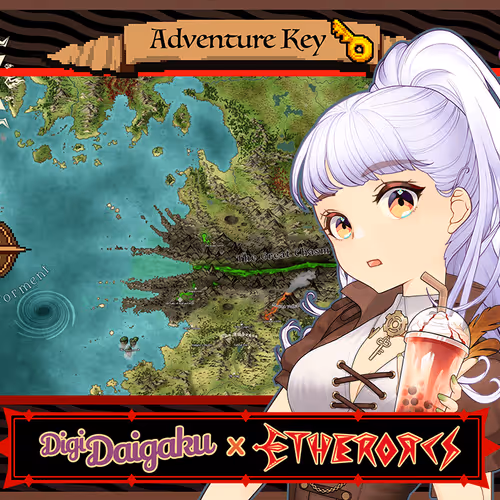 DigiDaigaku #728 - Marlene | EtherOrcs Adventure Key (DigiDaigaku Genesis)