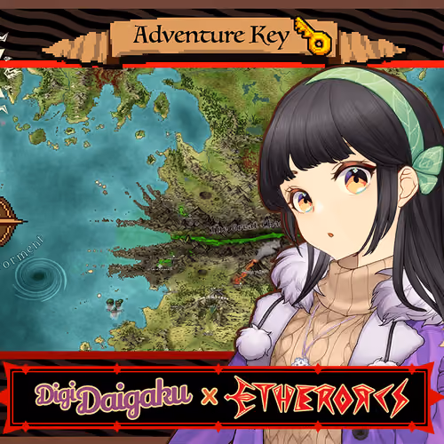 DigiDaigaku #199 - HuaLing | EtherOrcs Adventure Key (DigiDaigaku Genesis)
