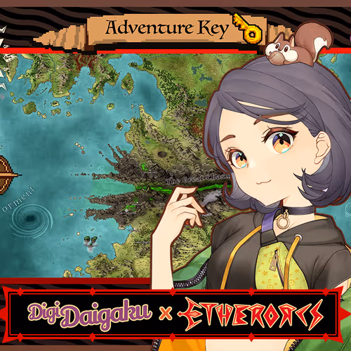 DigiDaigaku #1569 - Novia | EtherOrcs Adventure Key (DigiDaigaku Genesis)