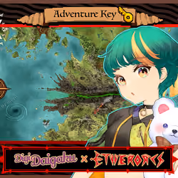 DigiDaigaku #530 - Imogen | EtherOrcs Adventure Key (DigiDaigaku Genesis)