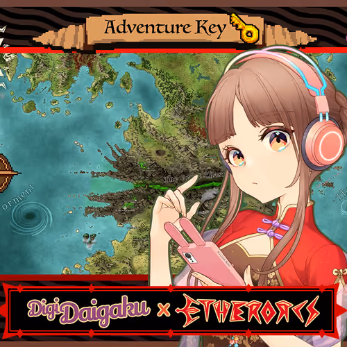 DigiDaigaku #1649 - Sabrina | EtherOrcs Adventure Key (DigiDaigaku Genesis)