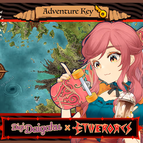 DigiDaigaku #499 - Tamara | EtherOrcs Adventure Key (DigiDaigaku Genesis)
