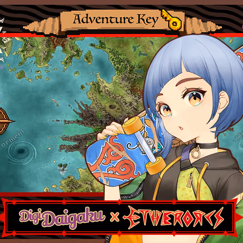DigiDaigaku #1737 - Kiyoko | EtherOrcs Adventure Key (DigiDaigaku Genesis)