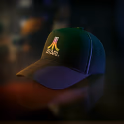 Atari Rainbow Baseball Hat #18