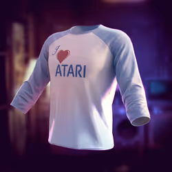 I love Atari Crew 3/4 Sleeve #8