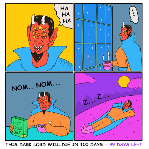 This Dark Lord will die in 100 days