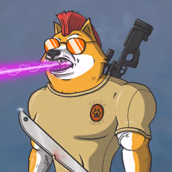 Shiba Army #7216