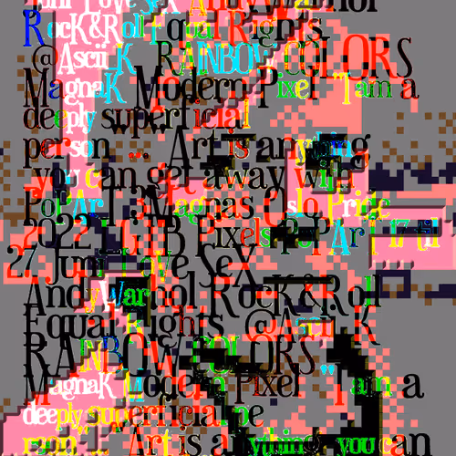 Pixel & ASCII Art by MagnaK