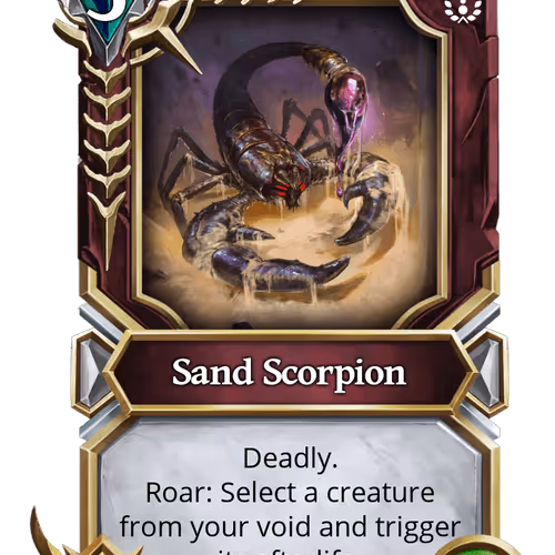 Sand Scorpion ID #221333175