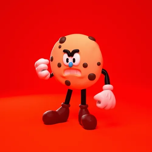 Cookie #1 - Angry