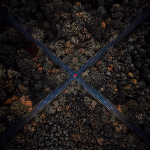 The Creative Journey Birds-eye View