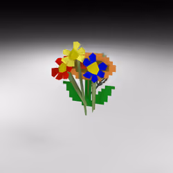 Hand-hacked Bouquet 109