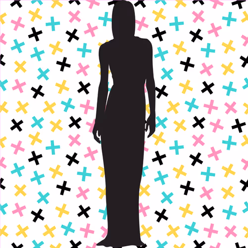Fashion Silhouette Female Models
