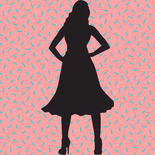 Fashion Silhouette Female Models
