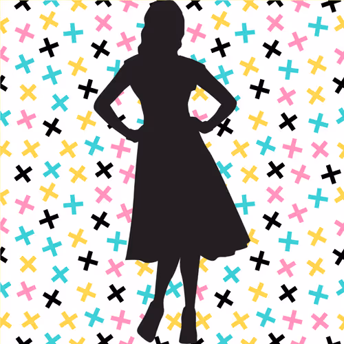 Fashion Silhouette Female Models