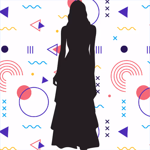 Fashion Silhouette Female Models