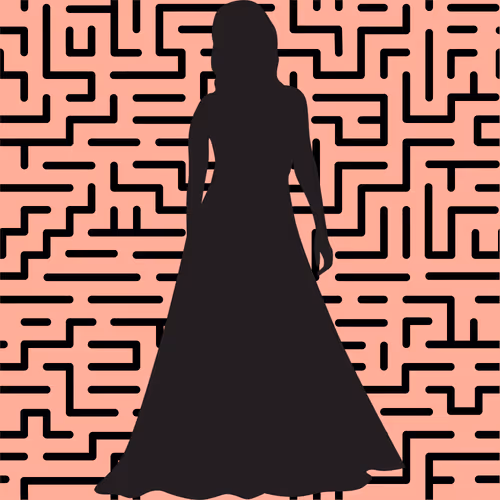 Fashion Silhouette Female Models