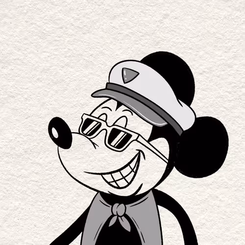 Steamboat Willie Mickey