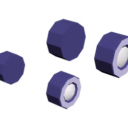Triple Nut Star Wheels