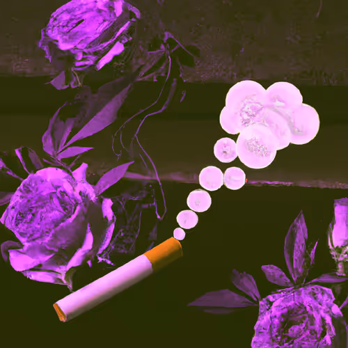 Vanitas Lavender Rose | Glitch
