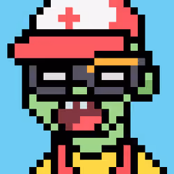 Pixel Zombie Fella #10