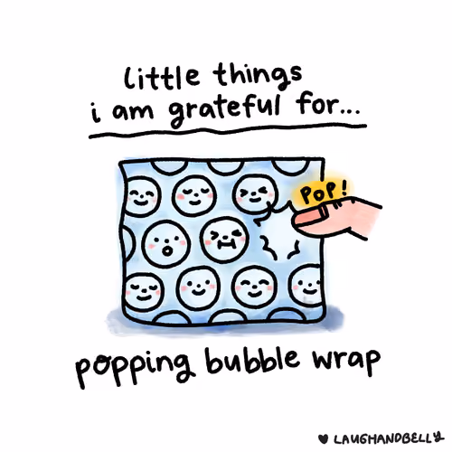 Popping Bubble Wrap