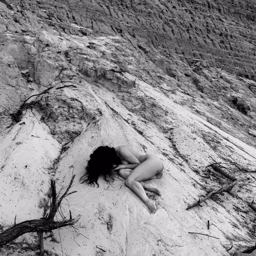 Black and white silence