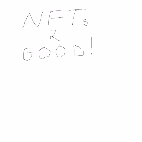 NFTs R GOOD!