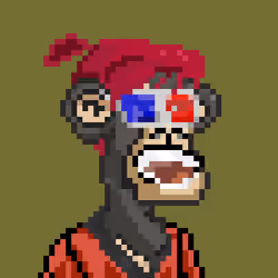 The Pixelated Apes  #5981