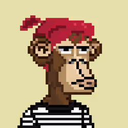 The Pixelated Apes  #7899