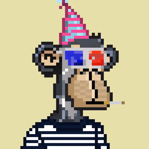 The Pixelated Apes  #8402