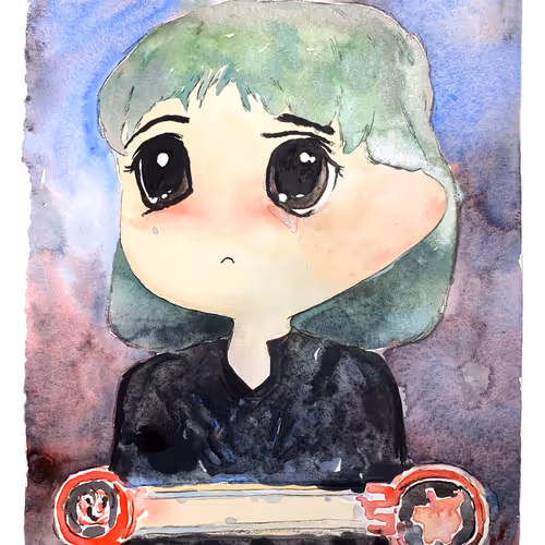 watercolor milady