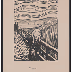 The Scream (1895) litho #166