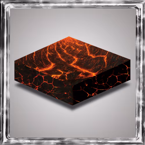 Unreal Kingdom Platinum Volcanic 128x128 Dragon Planet