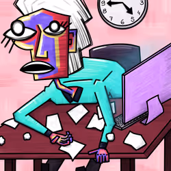 The clock