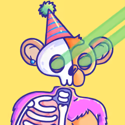 BORED APE BONES CLUB #2718