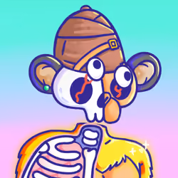 BORED APE BONES CLUB #3443