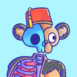 BORED APE BONES CLUB #2235