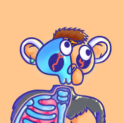 BORED APE BONES CLUB #3186