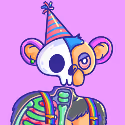 BORED APE BONES CLUB #2123